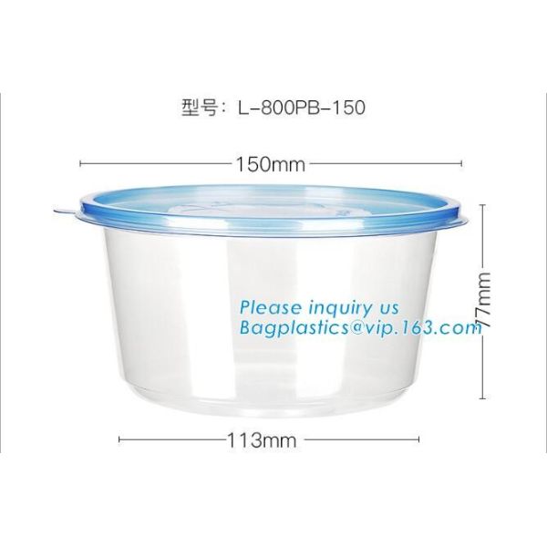 Коробка бенто пластикового устранимого пластикового взятия качества еды отсутствующая с 4 отсек, пищевой контейнер контейнеров пластиковый течебезопасный