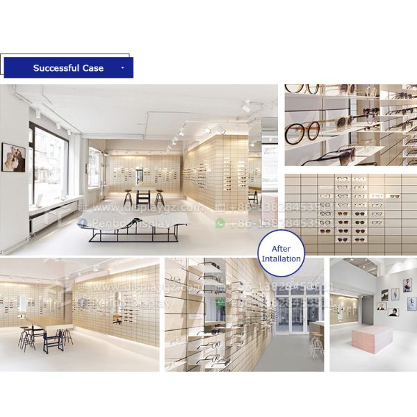 Настенный дисплей древесины хлопка EPE упаковывая покрывает мебель магазина MDF 20mm оптически