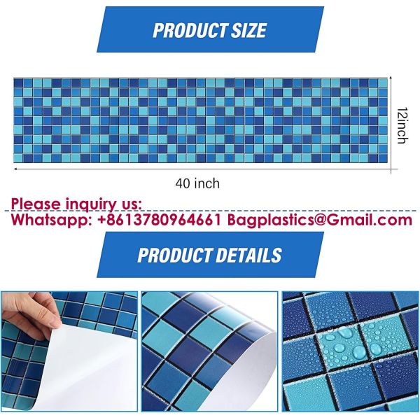 Factory UV Resistant Blue PVC Swimming Pool Plastic Vinyl Liners For Above And Below Ground Pools Reinforced PVC 1.5mm High Polymer Waterproof Membrane Pool Liner Colorful 1.5mm Small Pool Swim Fest