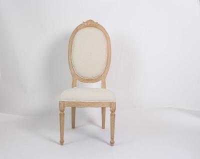 New design back wedding chair royal event wedding chair upholstered linen fabric chair furniture