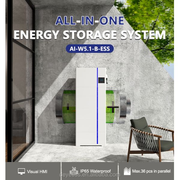 Deye AI-W5.1-B-ESS 2024 Home Energy Power Storage Lifepo4 Lithium Ion Battery for Solar New Listing