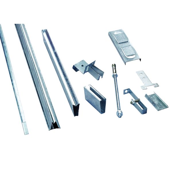 Зажим покрытия ролика алюминиевый в потолке для украшения подвала дома