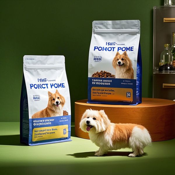 Waterproof Plastic Packaging Bags for Rice Grain 3 Layer Laminated Bulk Bags with Zipper Handle