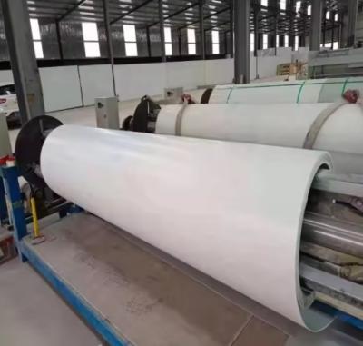 Panel FRP recubierto de goma resistente a impactos con superficie flexible y color rico
