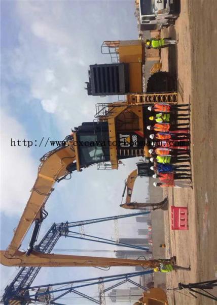 Cat 6020B 33.5 Meters Hydraulic Telescopic Boom For Sea Port Construction
