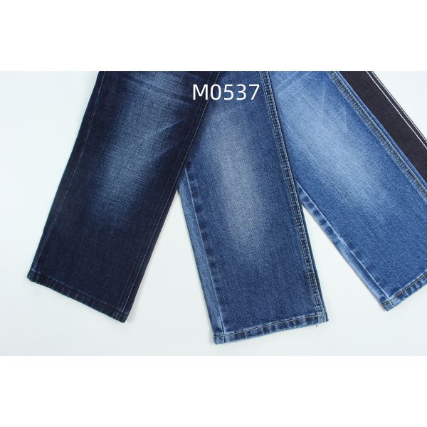 High Quality  11.5 Oz  Crosshatch Slub Stretch Denim Fabric For  Jeans