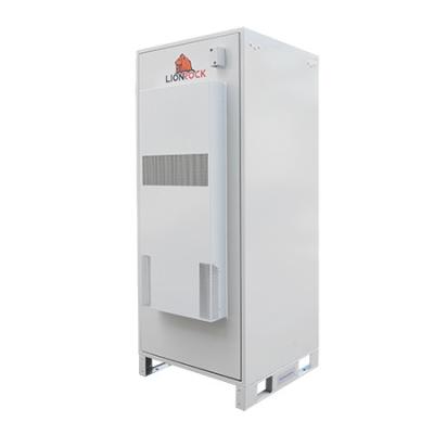 Anti armário de armazenamento 10U da energia do roubo 19 polegadas com refrigerar do permutador de calor