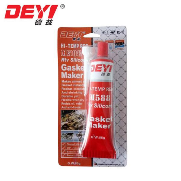 Grey RTV Silicone Sealant For Joint Surface Of Plain Flange And Mechanism Cover Plate
