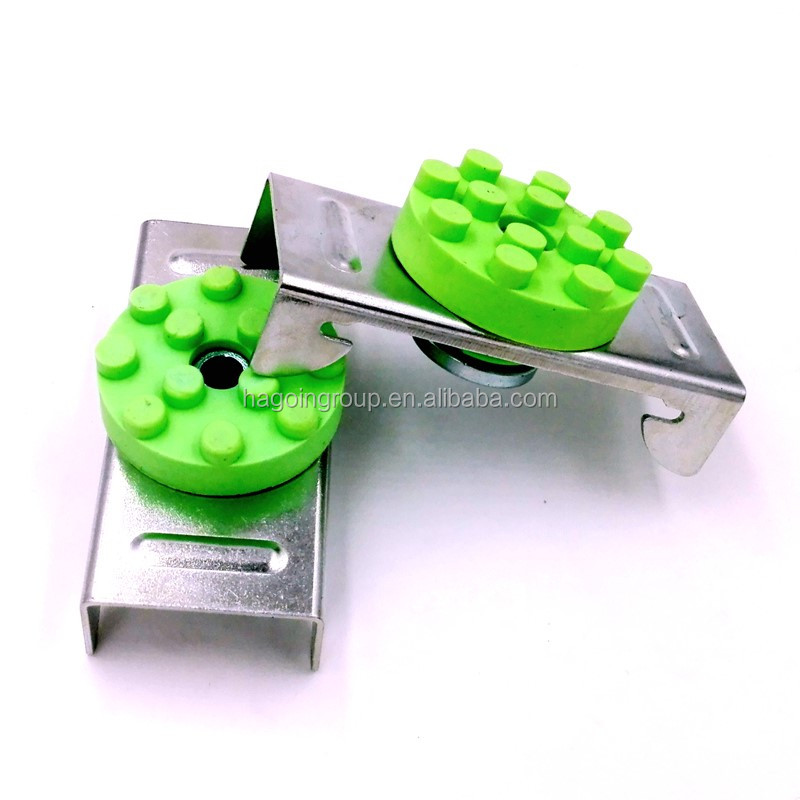 Rubber RSIC-1 Resilient Sound Isolation Clips Acoustic Mount 3D Design Soundproofing Clips