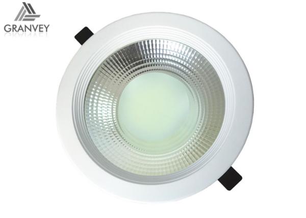 Ultra Thin 20W Recessed LED Down Light , Waterproof Recessed Led Downlight Trimless