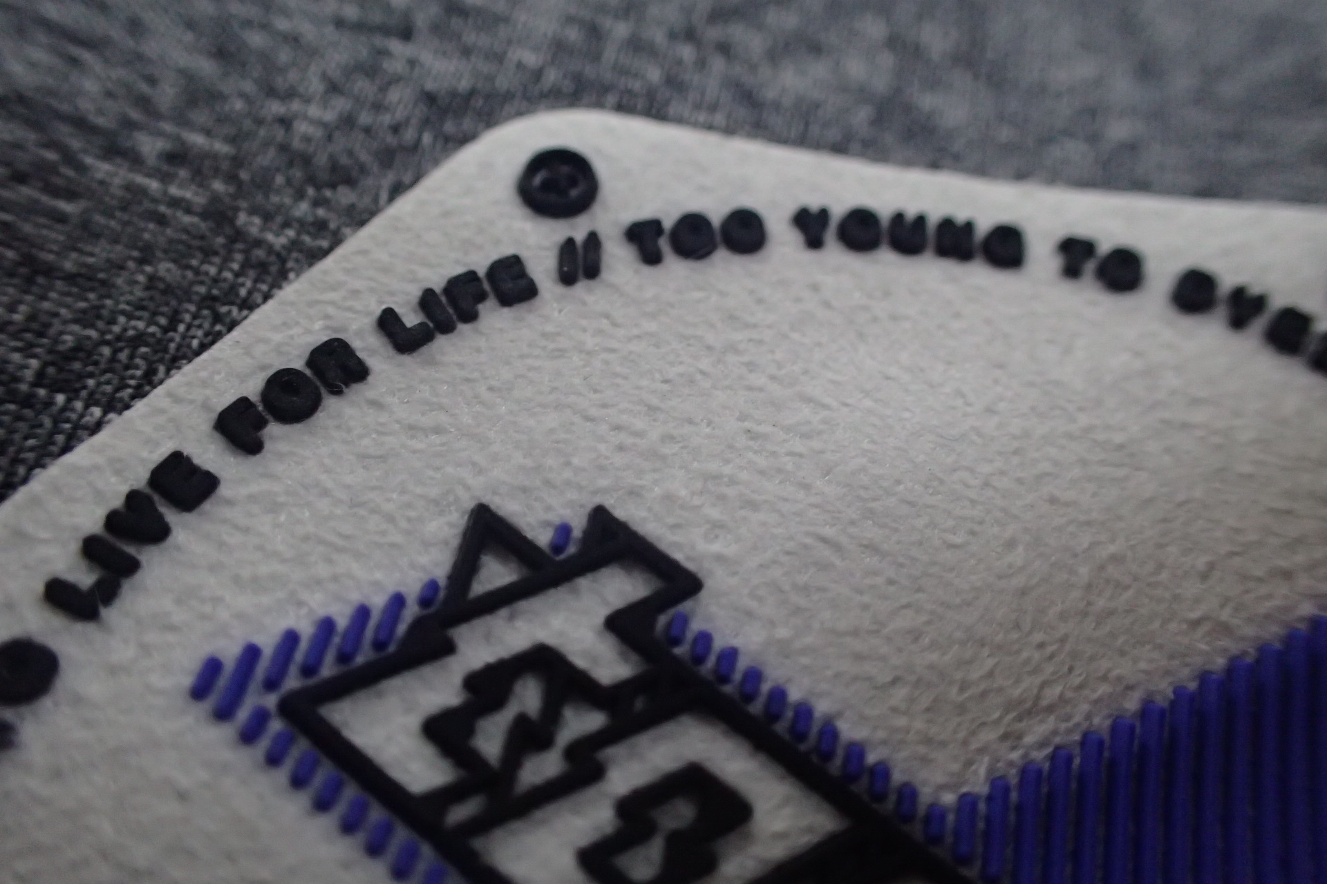 Заплаты логотипа впрыски ОЭКО резиновые