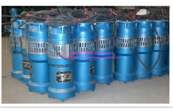 Flange Connect Submersible Fountain Pumps Iron Casting 380v And 220v Three Phase