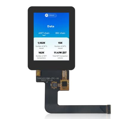 2Ecrã LCD TFT a cores inteiras de 0,4 polegadas