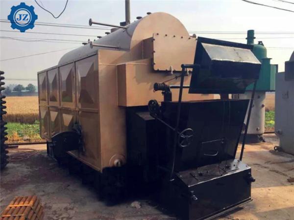 6Ton 8Ton 10ton 12Ton Single Drum Chain Grate Coal Fired Steam Boiler For Railways Concrete Curing