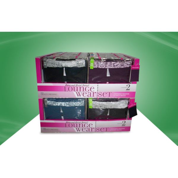 Коробка дисплея картона Countertop подносов супермаркета PDQ с слоением лоснисты