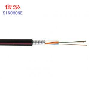 FTTH 1 Km Fiber Optic Cable , Fiber Optic Network Cable High Durability