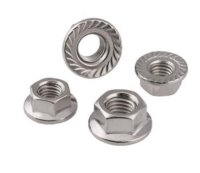M12x25 DIN6923 Heavy Hex Nuts Hex Serrated Flange Nut Stainless Steel Bolt Pine