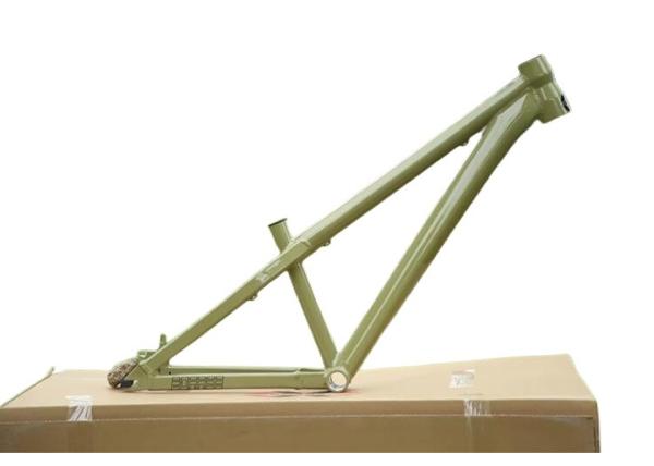 Chinese Cheap Aluminum Dirt Jumper 4X BMX Bike Frame Horizontal Dropout Mountain Bicycle Hardtail Frame