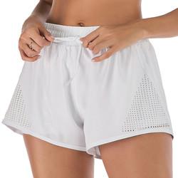 Oem short seco rápido da aptidão da dupla camada da juventude do exercício de S de Custom fabricante fábrica Logo Summer Women '