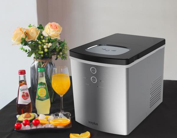 Low Noise Design Bullet Ice Cube Machine Fire Proof Moisture Proof