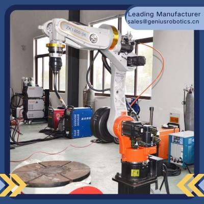 Le robot de soudure de MIG du rayon 1400mm, appareil à souder de MIG a articulé