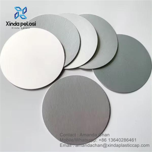 Aluminum Foil Easy Peel Induction Seal Liners For PE PP Glass Bottle