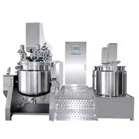 Misturador emulsificante a vácuo multiuso, máquina de mistura de creme cosmético 65RPM