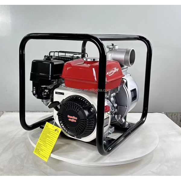 High Flow Rate Gasoline Water Pump 8hp 4inch 212cc Displacement 96m3/h Self Priming
