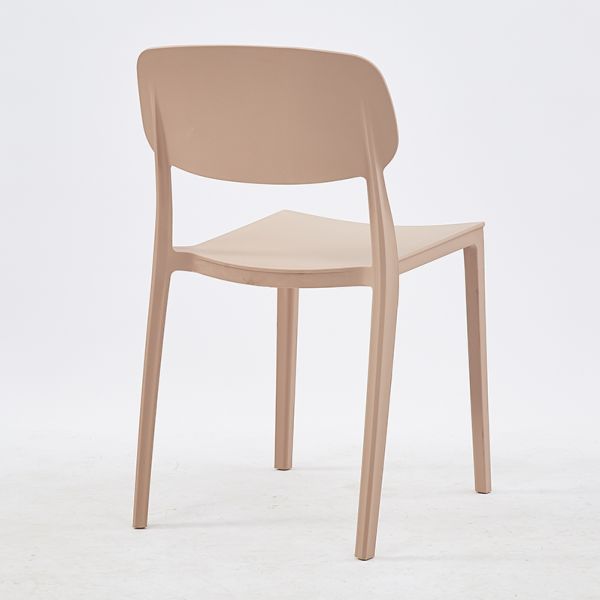 Embalaje de correos Y Jardín apilable Restaurante Colores de plástico Sillones para comedor Muebles de comedor