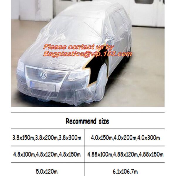 light weight Paint Maskers Masking Cloth Tape with Protective HDPE Masking Film,