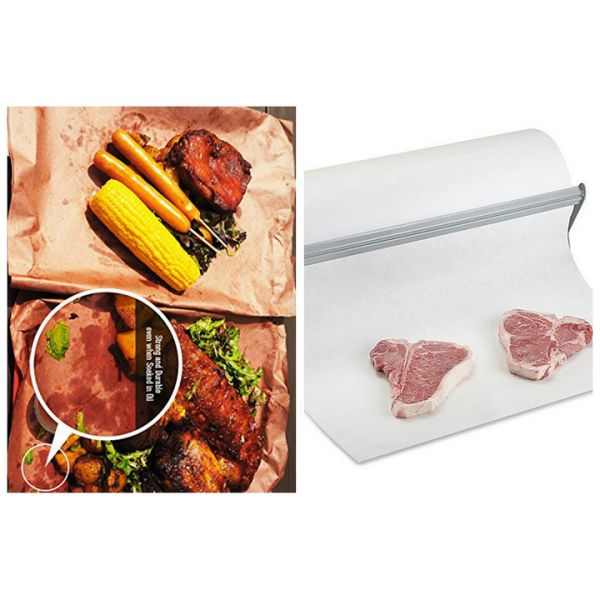 Papel de embalagem Branco do carniceiro de Brown do produto comestível para empacotar o certificado de FDA FSC