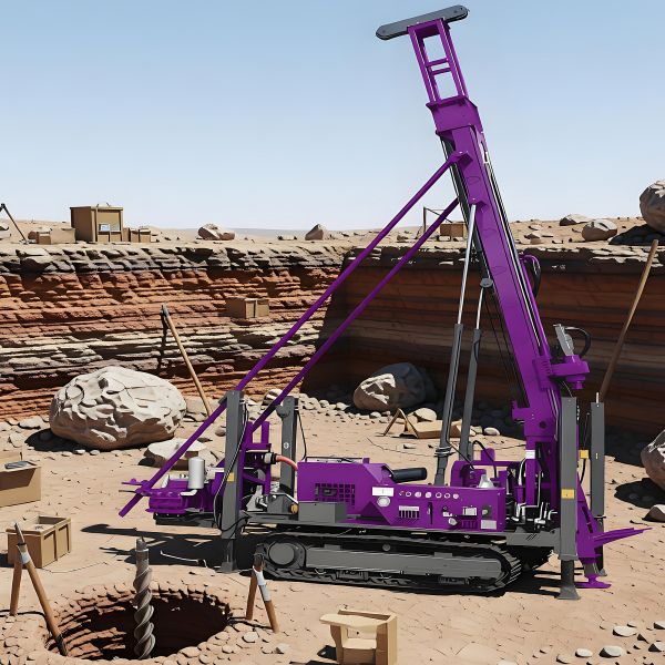 Hydraulic Core Drilling Rig Geological Mobile Drilling Rig High Efficiency Rotary Core Drilling Machine