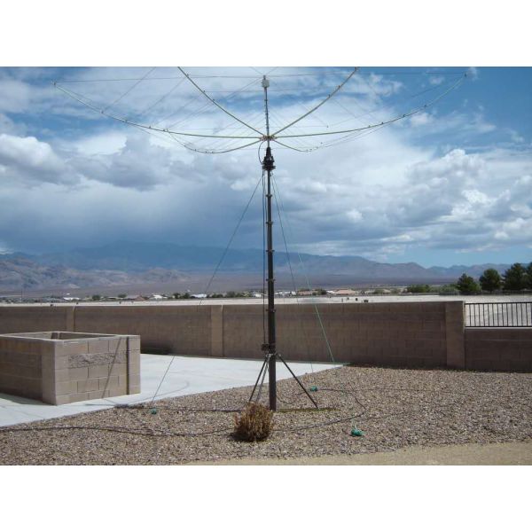 10 Meter 33ft Telescopic Antenna Mast Aluminum Hand Crank Telescopic Communication Tower