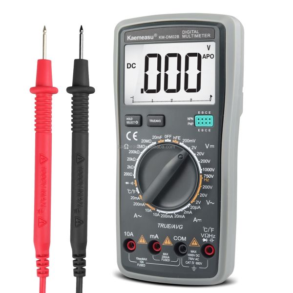 Electrician Auto Range Multitester 6000 Counts Analogic Multimeter T-RMS Diode Test Continuity Buzzer Digital Multimeters