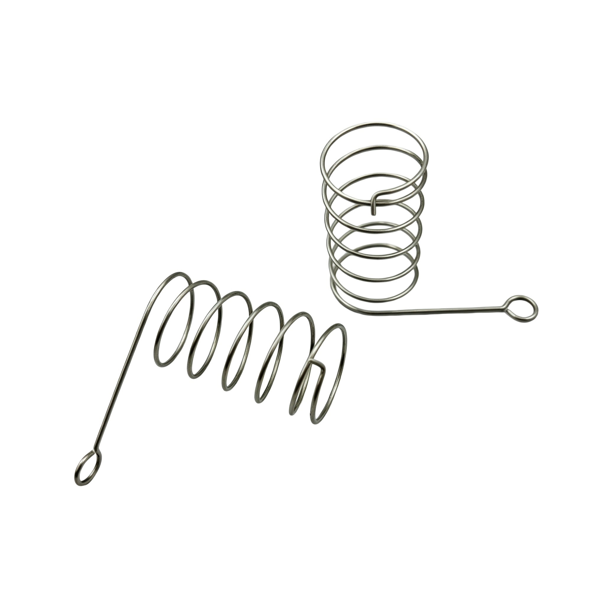 Custom Eyelet End Torsion Spring with Inward Hook | CNC Automatic Coiling & Stainless Steel SUS304 for Precision Torque Control
