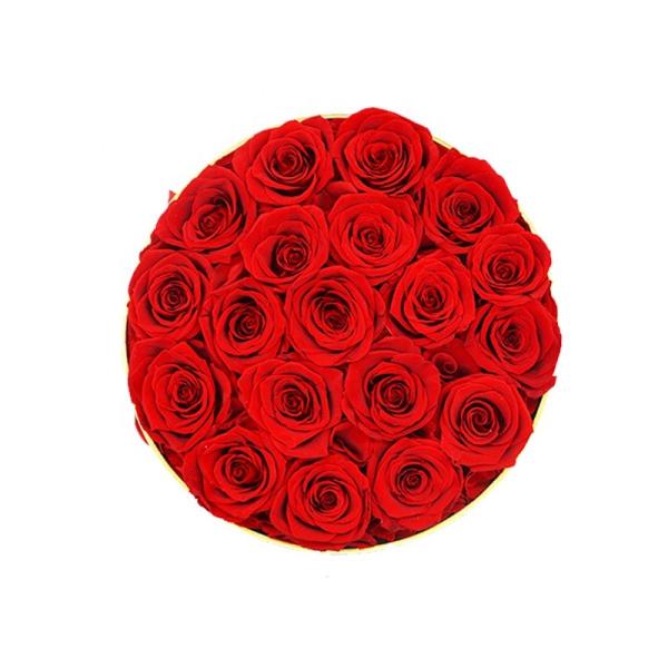 Everlasting Luxury Roses In A Box For Wedding And Home Decoration