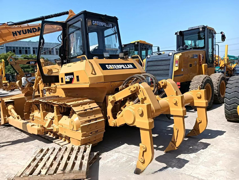 CAT Дешевый бульдозер D7 D6R Подержанный бульдозер Crawler Dozers с низким часом
