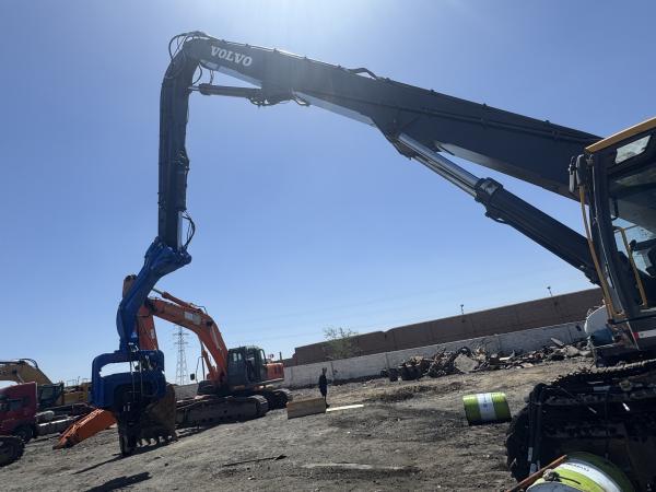 12 M Longueur maximale de pile Lecteur de pile photovoltaïque pour excavatrice lourde 33-40 tonnes