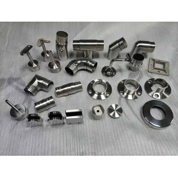 SUS304/316 Stair Handrail Accessories Railing Pipe Connectors Stainless Steel Elbow Pipe Fitting