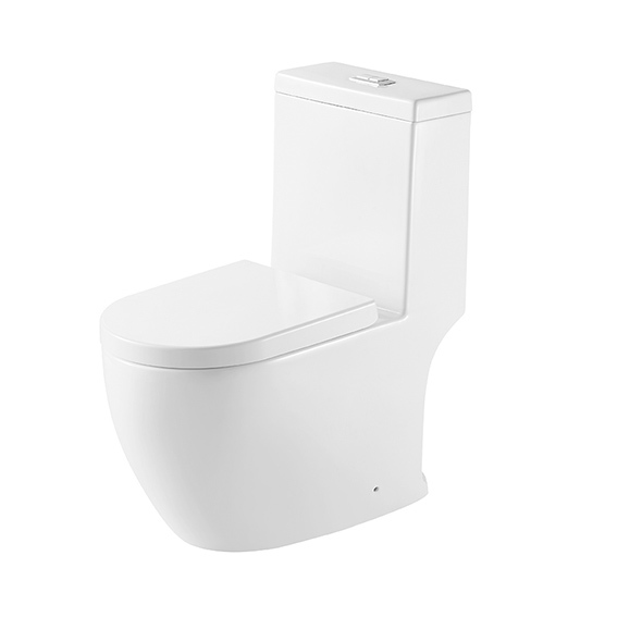 White Dual Flush One Piece Toilet 370x695x815mm S Trap Water Closet Compact Orin OR8215