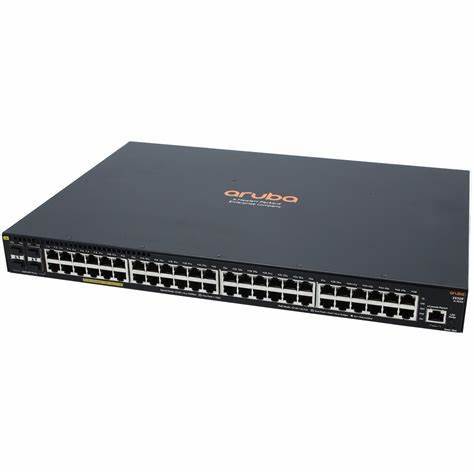 JL664A HPE Aruba Networking CX 6300M 24port 1GbE and 4port SFP56 Switch