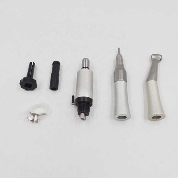 Straight Low Speed Dental Turbine Handpiece Push Botton Chuck Type