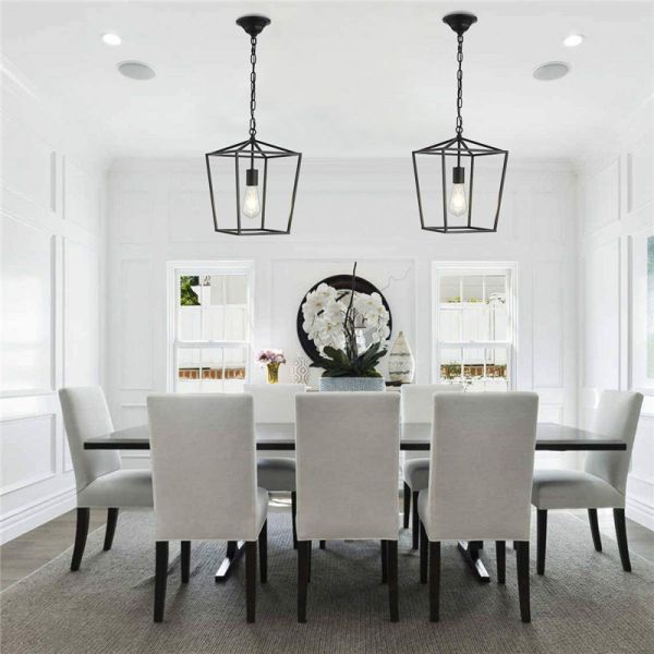 Industrial Pendant Lights Black Loft Home Decoration Lamp kitchen island lights Vintage Pendant Lights(WH-VP-104)