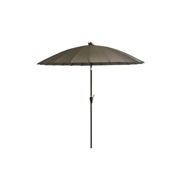 Aluminium Outdoor Sun Umbrella , Waterproof Fiberglass Patio Umbrella