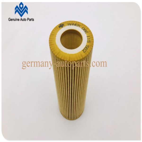 Auto Fuel Pump Parts Oil Filter For Audi A5 Oem Part Number 06E 115 562