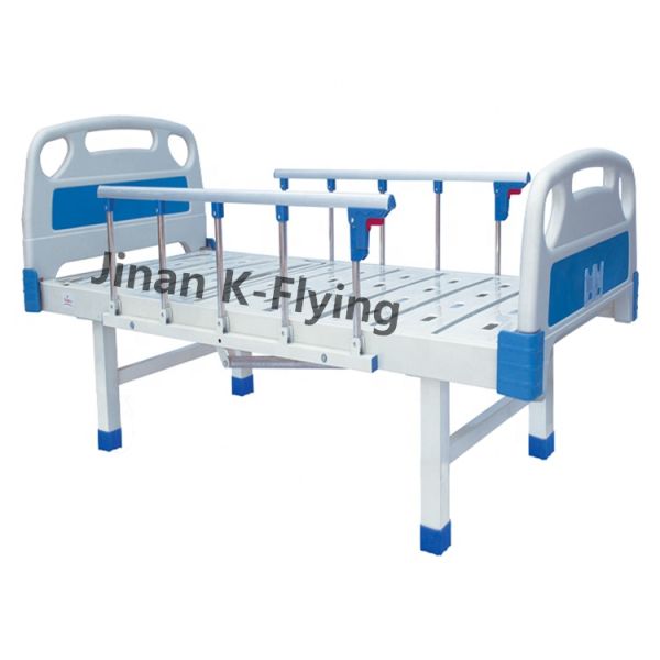 Cold Rolled Steel Medical Patient Bed Foldable Handshake