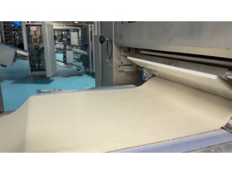 Automatic 1000kg/H Ciabatta Bakery Production Line Equipment