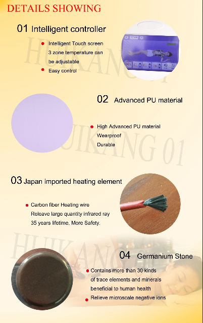 Салон красоты FIR Дальний инфракрасный Сауна Купол для детоксикации 100V-120V
