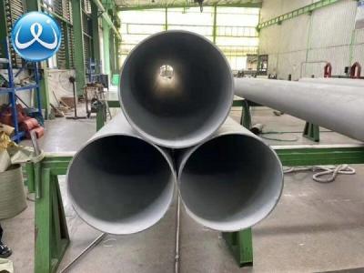 300 séries do RUÍDO soldado de aço inoxidável da tubulação AISI soldado em volta do tubo de aço