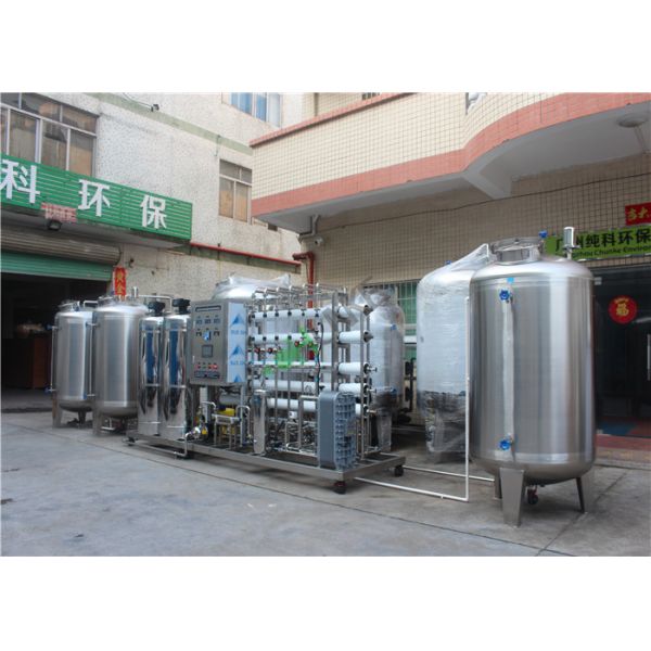 RO Controller Seawater Brackish Water Treatment Plant Complete Deionized Water Plant